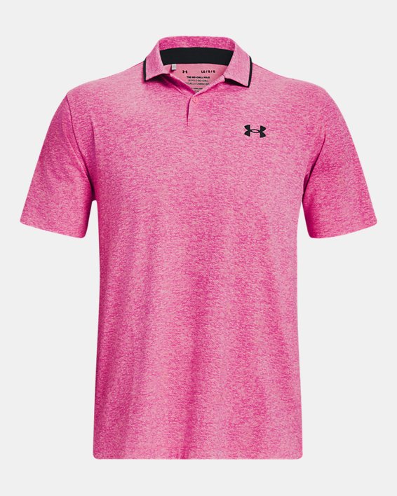 Men's UA Iso-Chill Polo in Pink image number 4